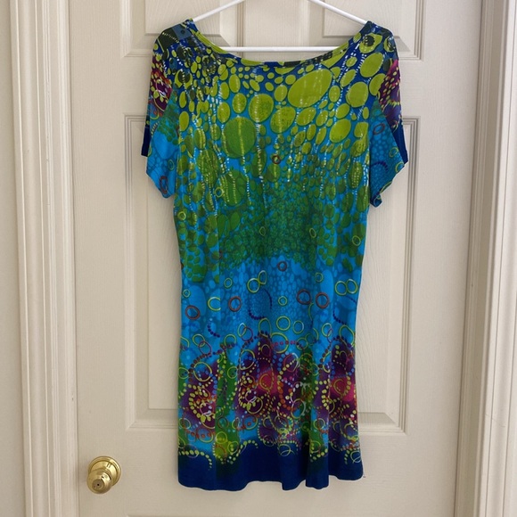 Parsley & Sage Print Tunic M - Picture 2 of 4